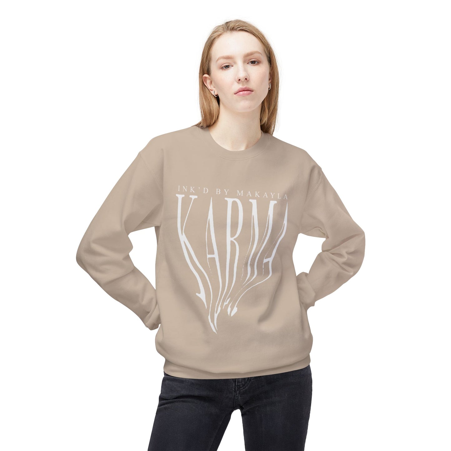 Karma Fleece Crewneck Sweatshirt