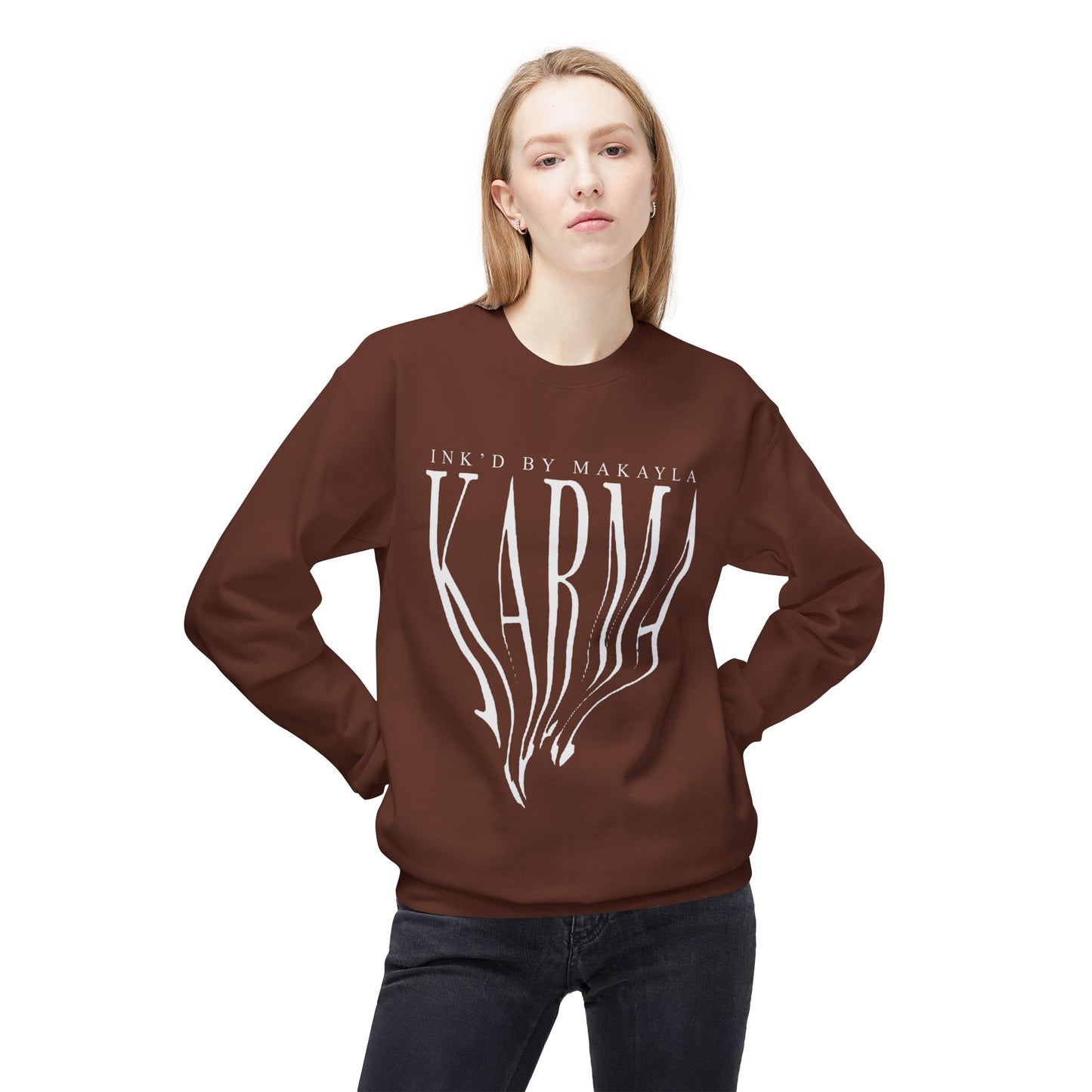Karma Fleece Crewneck Sweatshirt
