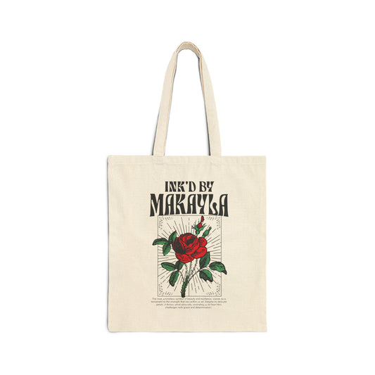 Ink'd Cotton Canvas Tote Bag
